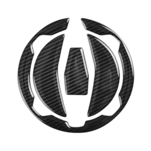 Red Dynamic Red Dynamic Carbon Fibre Fuel Cap Protector for Kawasaki Models